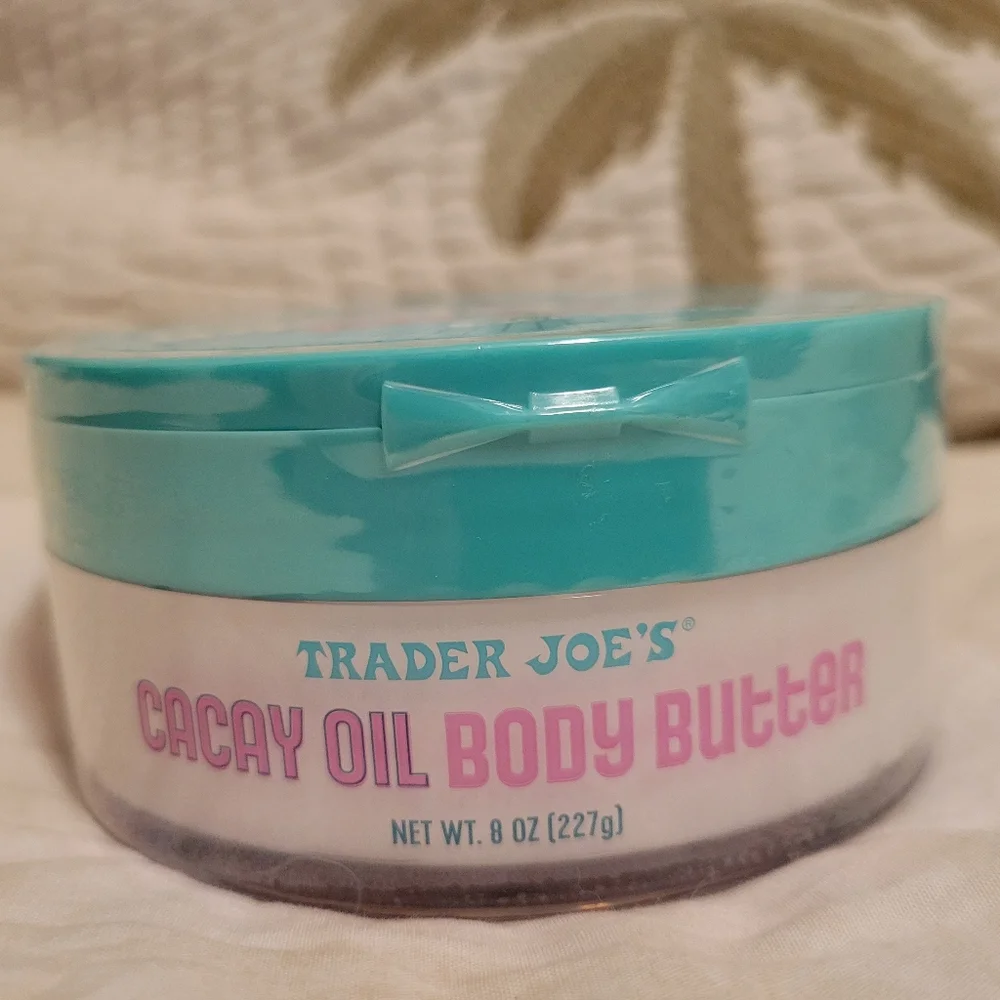 2x Brand New in Packaging Trader Joe’s Cacay Oil Body Butter Dragonfruit Jasmine